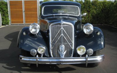 A newcomer, a Traction Avant!