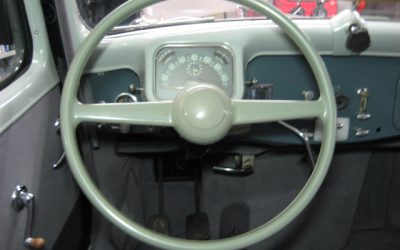 15 Six: Replacement of the steering wheel and installation of sun visors